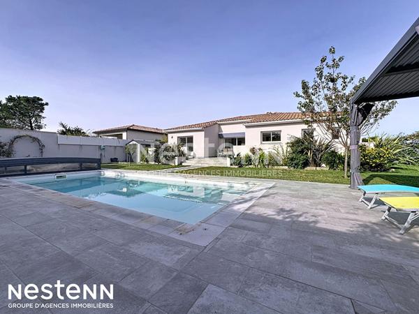 Superbe villa de plain-pied à Canet 5 pièce(s) 132 m2 edifier sur 820m²