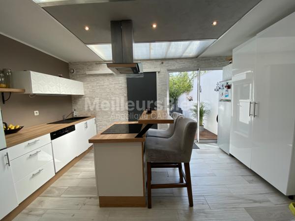 Maison 2 chambres avec un jardin