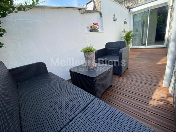 Maison 2 chambres avec un jardin