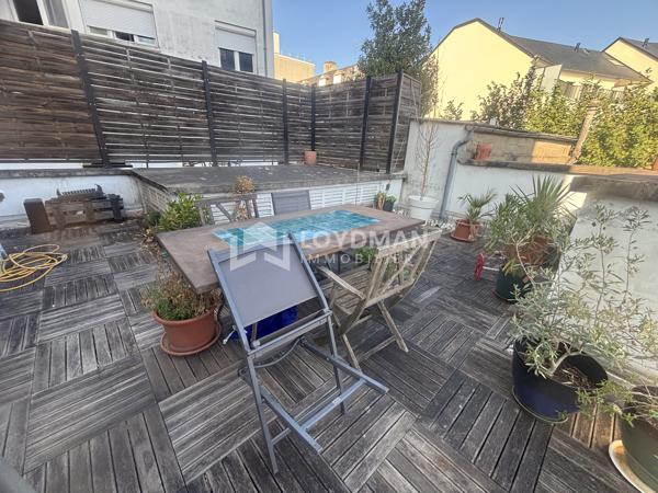 Appartement T3 bis 60,5 m² au 1er étage avec terrasse. vendu loué