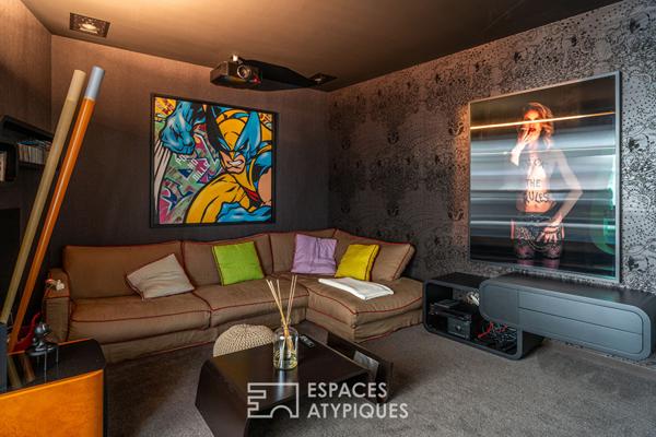 Villa d’architecte et son spa privé au coeur d’un parc arboré