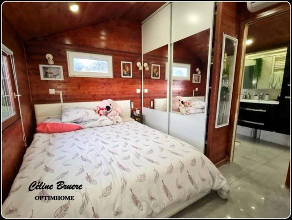 JUZIERS - DOMAINE ILE VERTE  – CHALET 1 CHAMBRE – 160 000 €