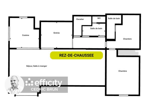 Maison 7 pièces - 170 m² Exclusivité efficity