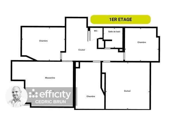 Maison 7 pièces - 170 m² Exclusivité efficity