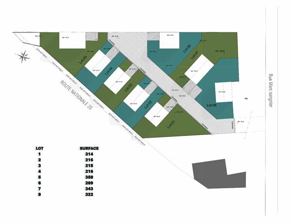 TERRAIN À BÂTIR - ARPAJON 91290 - 216 M² - LOT N°4