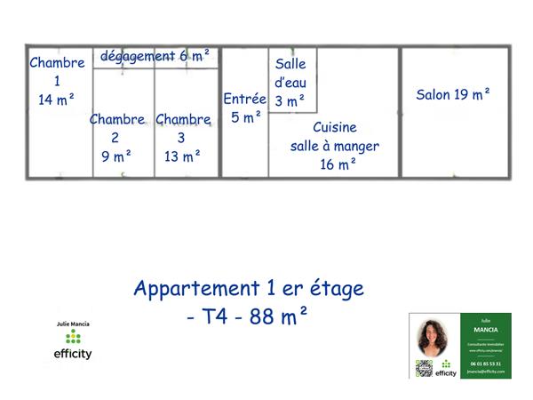 Maison 10 pièces - 295 m² Exclusivité efficity