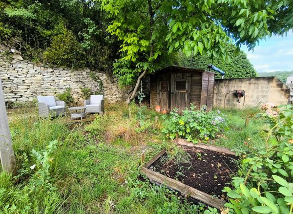 Maison en pierre - Catus 4 pièce(s) 80 m2 + cour + jardin + vue dégagée