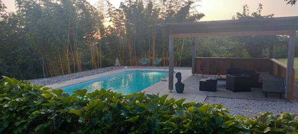 Bourg-de-Visa (82190) Bourg de Visa Domaine éco-responsable avec quatre habitations indépendantes, revenus locatifs et 6 hectares