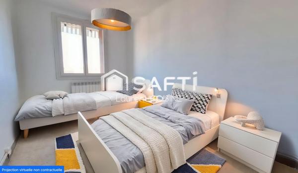 Appartement  familial type 4 avec Vue dégagée mer et ville- Secteur en devenir