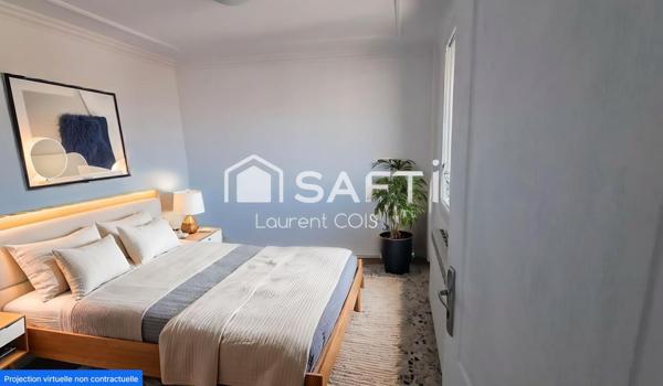 Appartement  familial type 4 avec Vue dégagée mer et ville- Secteur en devenir