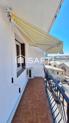 Appartement  familial type 4 avec Vue dégagée mer et ville- Secteur en devenir