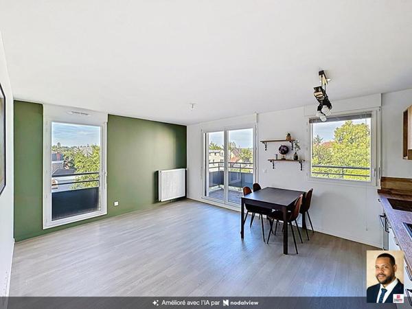 Appartement Longjumeau 3 pièces 59 m²  avec balcons et stationnements