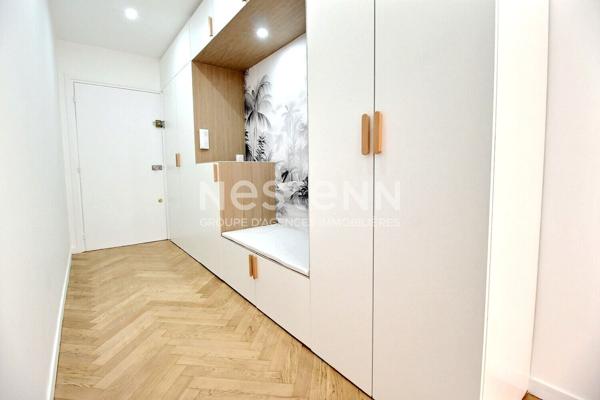 Appartement Courbevoie 4 pièces 75 m2 - TERRASSE - REFAIT A NEUF - DPE C- SUD-EST - TRAVERSANT - AU CALME