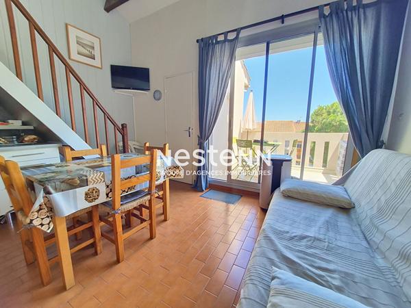 Coup de coeur ! T1 avec grande mezzanine, terrasse et parking à Argelès-sur-Mer
