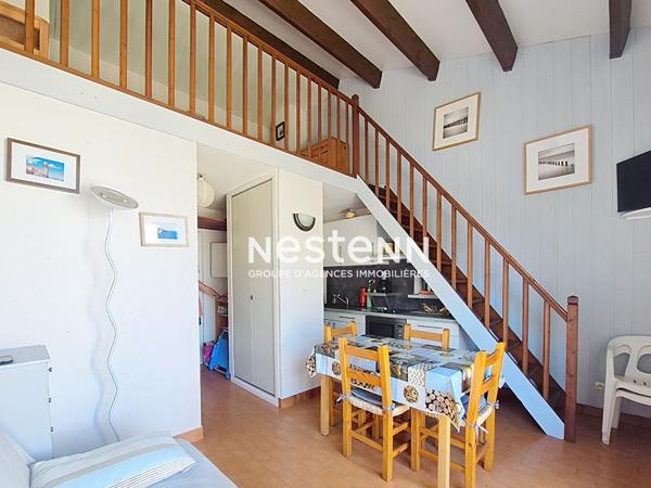 Coup de coeur ! T1 avec grande mezzanine, terrasse et parking à Argelès-sur-Mer