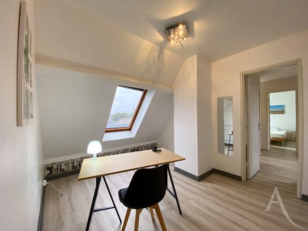 Appartement 3 pièces en duplex avec balcon et garage à St Florent sur Cher