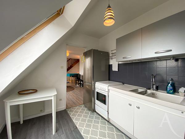 Appartement 3 pièces en duplex avec balcon et garage à St Florent sur Cher