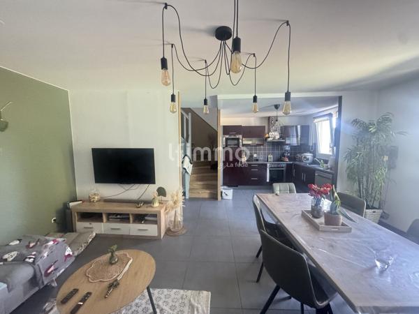 Duplex F4 en rez de jardin à kingersheim