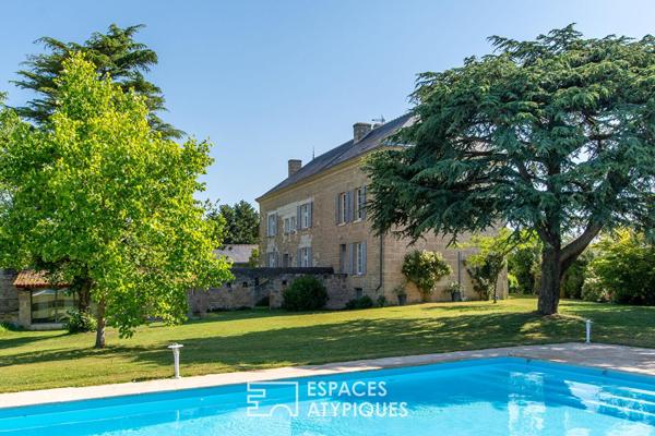 Propriété d’exception entre patrimoine ancien et confort contemporain