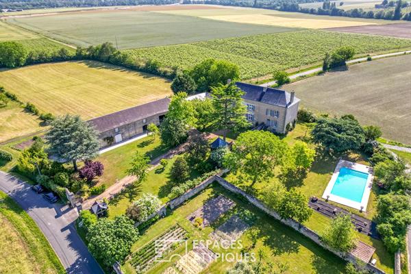 Propriété d’exception entre patrimoine ancien et confort contemporain