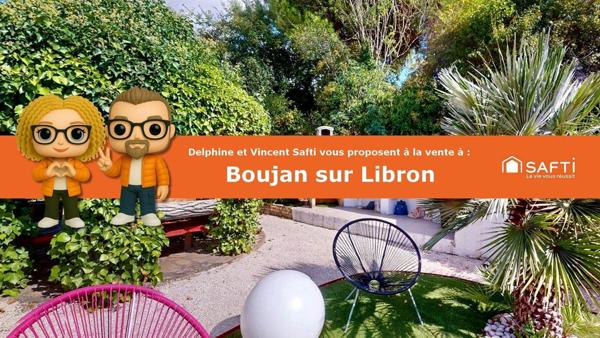 BOUJAN SUR LIBRON - VILLA 220 M² - T6 - PISCINE