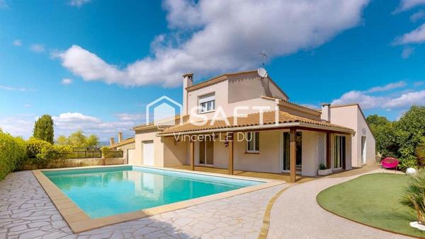 BOUJAN SUR LIBRON - VILLA 220 M² - T6 - PISCINE
