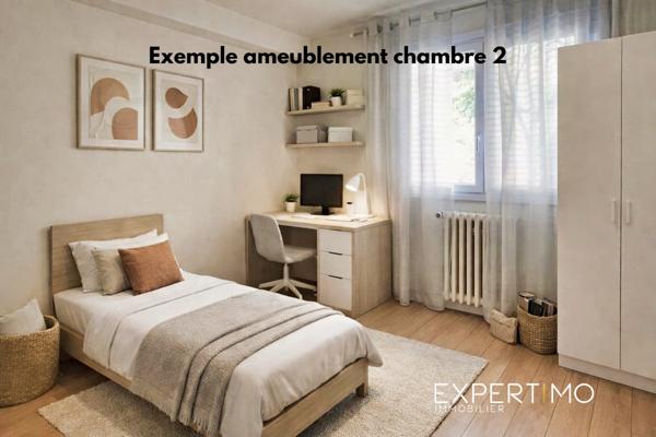 Dijon (21000) QUARTIER AUDITORIUM - T4 - 3 CHAMBRES - À RÉNOVER