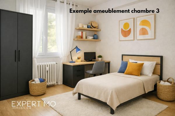 Dijon (21000) QUARTIER AUDITORIUM - T4 - 3 CHAMBRES - À RÉNOVER