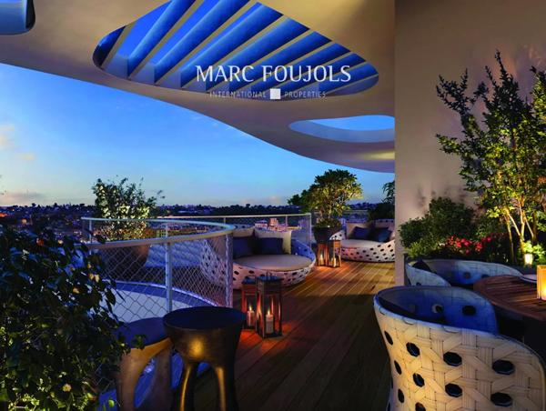 06 Nice – neuf dernier étage 2/3 pièces, terrasse de 23 m² et parking