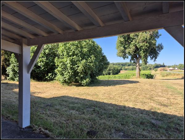 Vue, espace et potentiel tout proche d’Agen sud