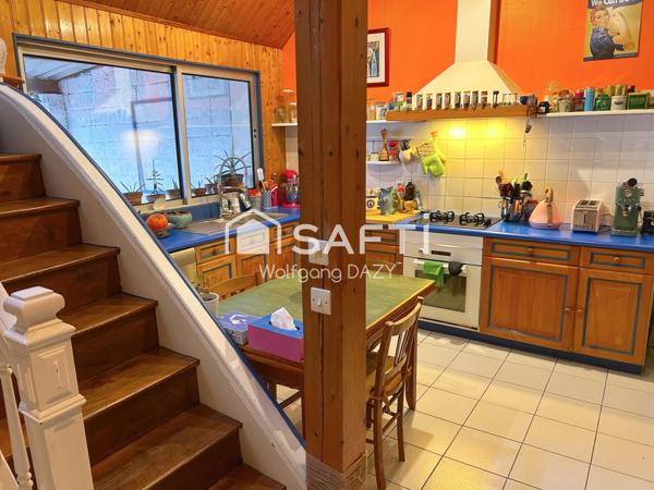 Maison de ville offrant un cadre de vie agréable