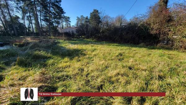 Martillac – Terrain libre de constructeur