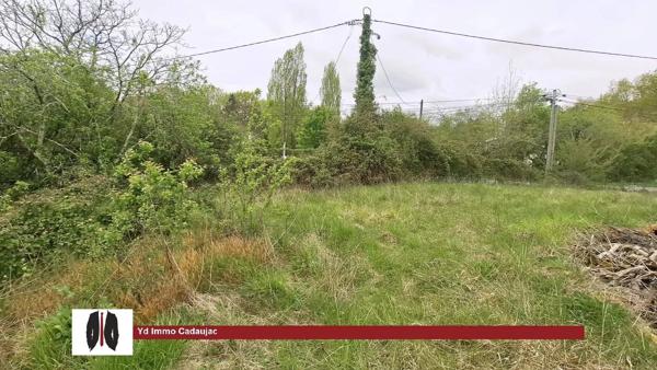 Martillac – Terrain libre de constructeur