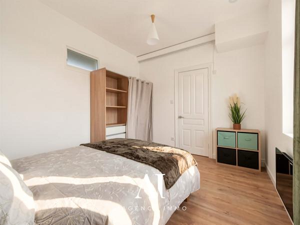 Appartement T2 vendu meublé, entièrement rénové. Centre-ville Oyonnax 01100