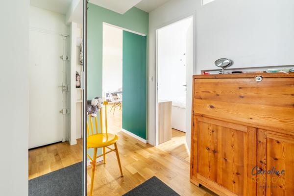 A vendre Nantes Petit T3 St Donatien Tortiere ascenseur balcon parking