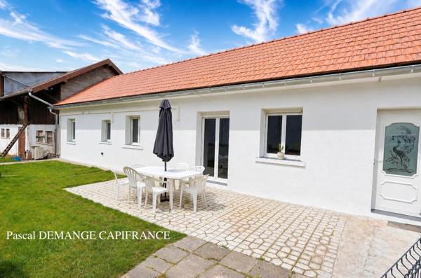 Maison de plain pied à vendre 3 pièces CORNIMONT (88)