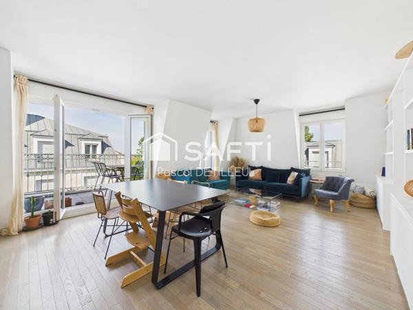 RUEIL MALMAISON - Buzenval appartement 4 pièces 92m2 - Balcon 9m2