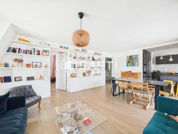 RUEIL MALMAISON - Buzenval appartement 4 pièces 92m2 - Balcon 9m2