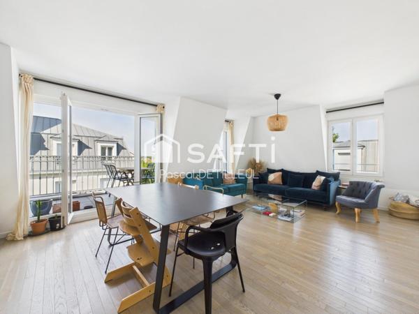 RUEIL MALMAISON - Buzenval appartement 4 pièces 92m2 - Balcon 9m2