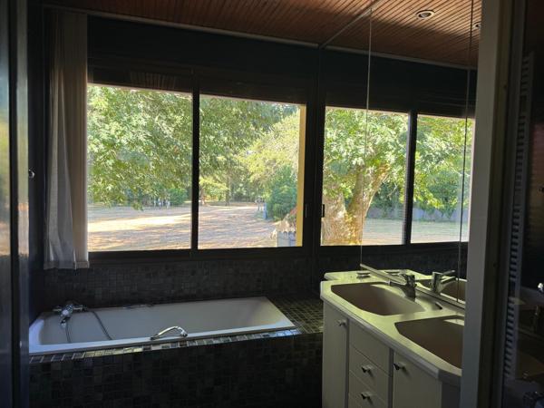 Belle maison d'architecte, parc arboré, piscine ...
