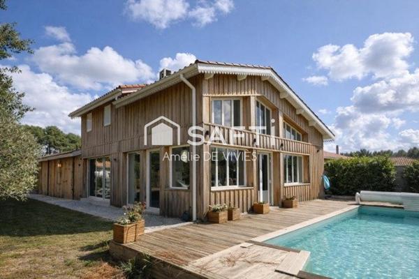 Villa 5 chambres - piscine - 5min de la plage