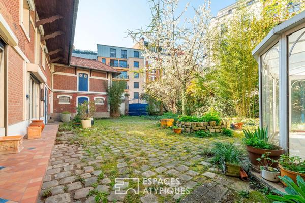 Appartement avec dépendances dans des anciennes écuries