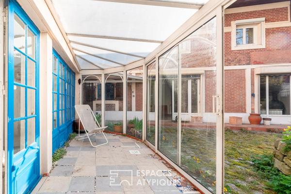 Appartement avec dépendances dans des anciennes écuries