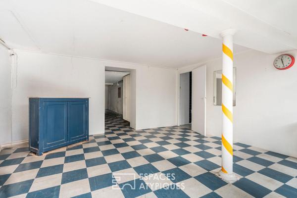 Appartement avec dépendances dans des anciennes écuries