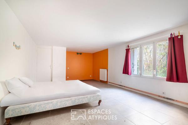 Appartement avec dépendances dans des anciennes écuries