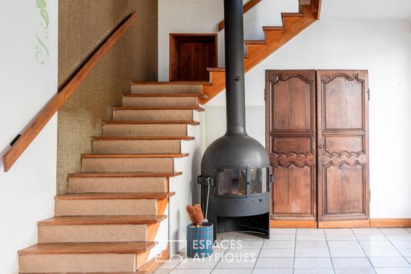 Appartement avec dépendances dans des anciennes écuries