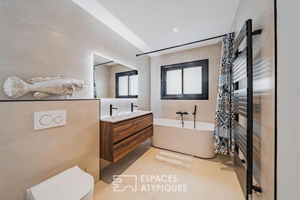 La charmante Oasis avec piscine au centre de La Teste-de-Buch