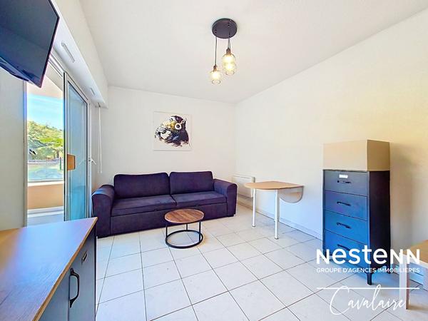 Appartement 2 pièces avec grande terrasse et garage à 200 m des plages à Cavalaire