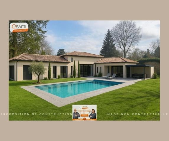 Terrain 980 m² centre-ville, libre projet