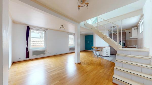 Charmant 2 pièces en duplex loué